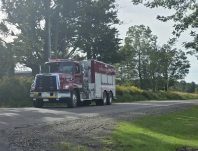Coroner called to truck accident near Dewittville